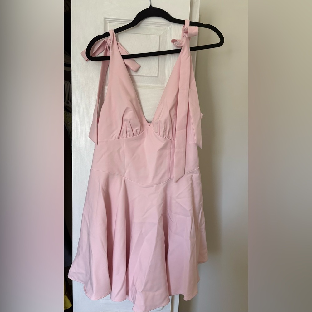Dynamite Pink Sleeveless Dress